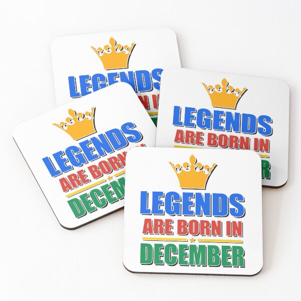 Item preview, Legends Are born In December designed and sold by TheArtism.