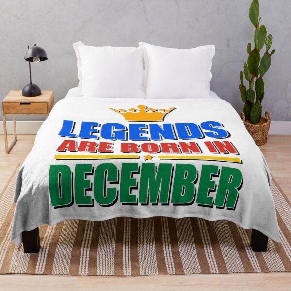 Item preview, Legends Are born In December designed and sold by TheArtism.