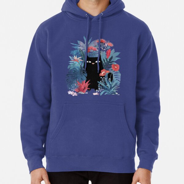 Popoki (Blue Version) Pullover Hoodie