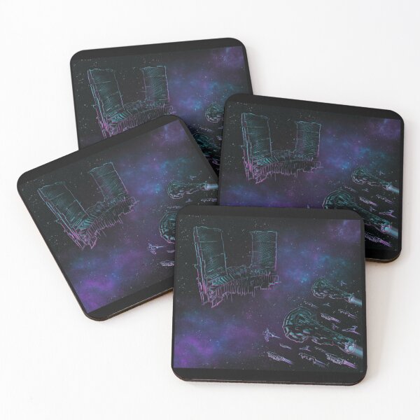 War in eve online Coasters (Set of 4)