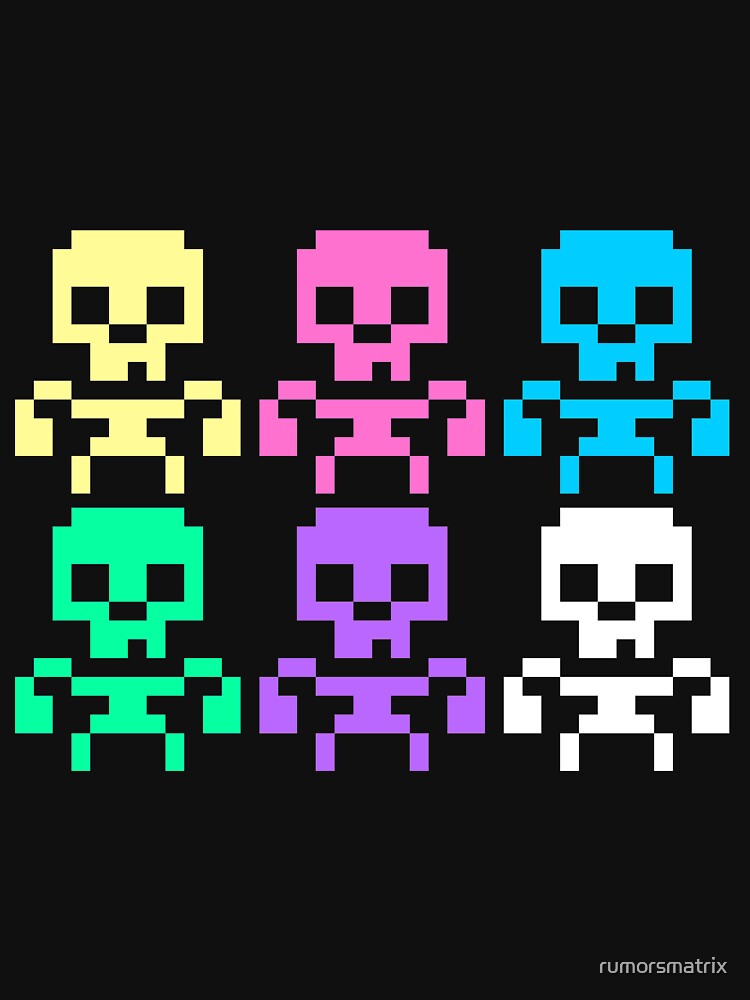 Rainbow skeletons by rumorsmatrix