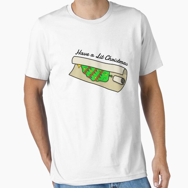 Item preview, Lit Christmas Tree Joint Marijuana Xmas designed and sold by hadicazvysavaca.