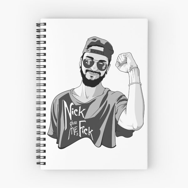 Item preview, Nick, give me a F*ck designed and sold by Nobodysart.