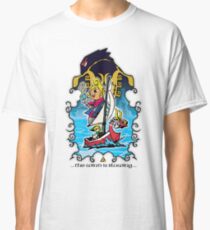 The Wind Is Blowing - Windwaker Fanart Classic T-Shirt
