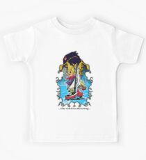 The Wind Is Blowing - Windwaker Fanart Kids T-Shirt