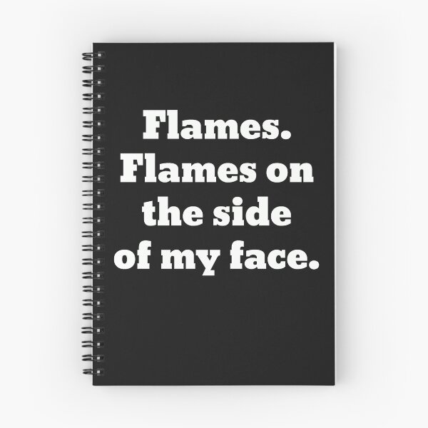 Item preview, Flames on the Side of My Face Clue designed and sold by swannonthefarm.