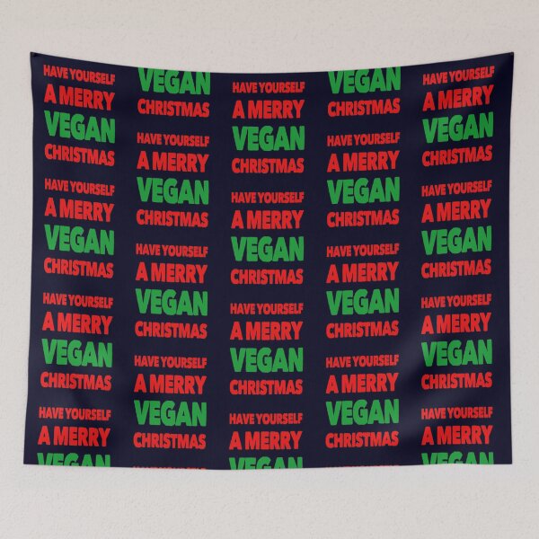 Item preview, Have Yourself A Merry Vegan Christmas designed and sold by madtoyman.