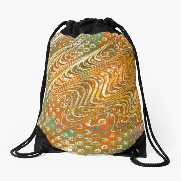 Random Thoughts Drawstring Bag