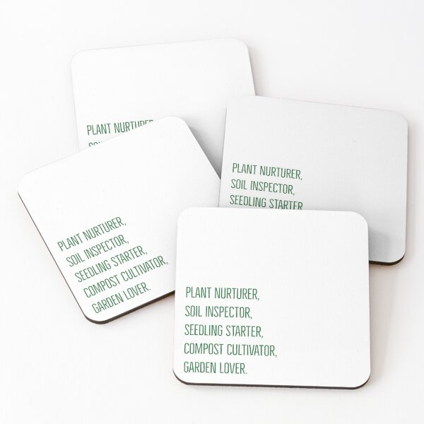 Item preview, Plant nurturer, soil inspector, seedling starter, compost cultivator, garden lover  designed and sold by BigfootBeauty.