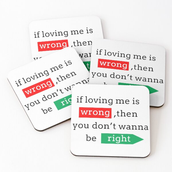 Item preview, "If loving me is wrong... "| Johnny Bravo designed and sold by rsty11.
