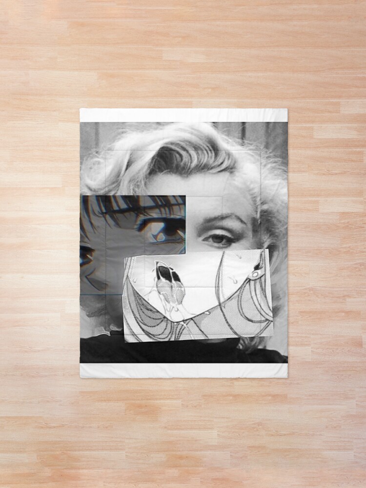 Marilyn Monroe Anime Comforter By Liwiliwi Redbubble