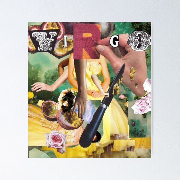 Item preview, Virgo collage designed and sold by sadnettles.