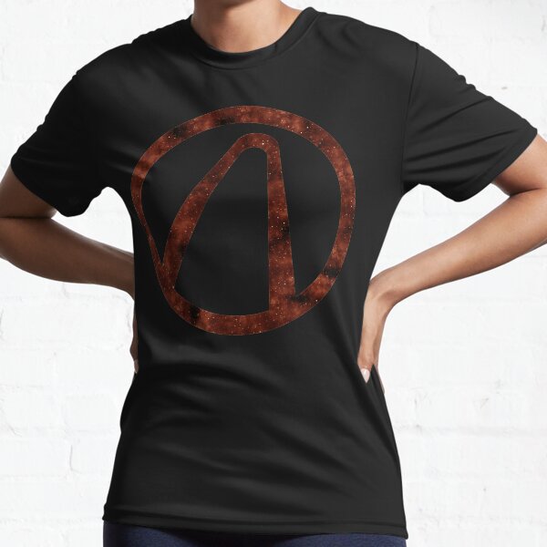 Borderlands - Vault Hunter Symbol (Galaxy Design) Active T-Shirt