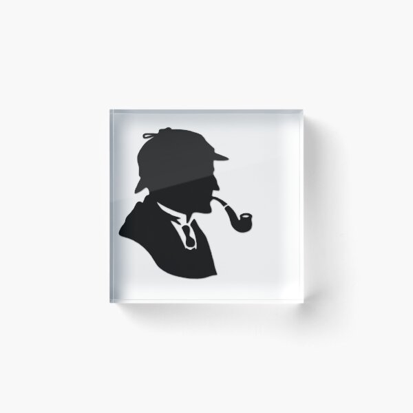 Sherlock Holmes - motif Acrylic Block
