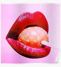 Candy Lips Poster