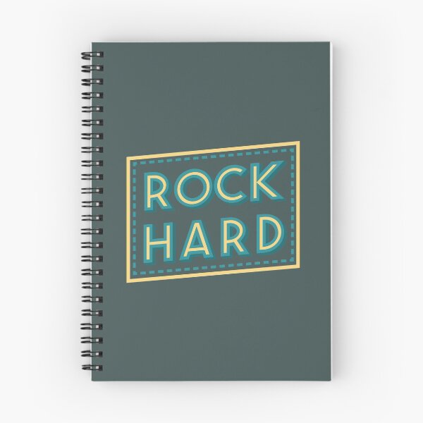 Item preview, Music Design quote Rock Hard  lettering  designed and sold by FFelder.