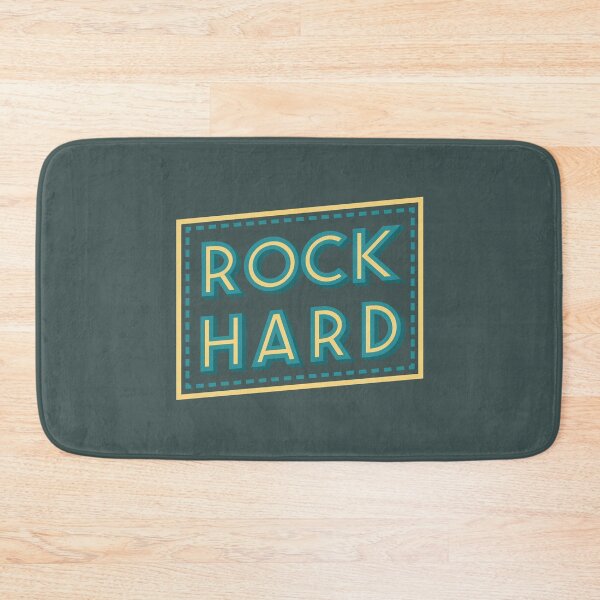 Item preview, Music Design quote Rock Hard  lettering  designed and sold by FFelder.