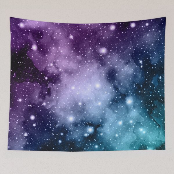 Item preview, Purple Teal Galaxy Nebula Dream #2 #decor #art  designed and sold by Anita's & Bella's Art.