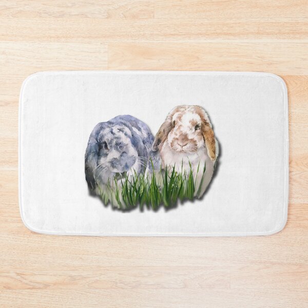 Item preview, Beautiful Belle and Lockers bunnies designed and sold by Studio Fluffle.