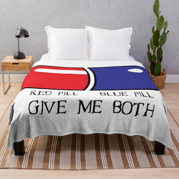 Item preview, Red Pill or Blue Pill or Both designed and sold by MonkeyBusinessC.