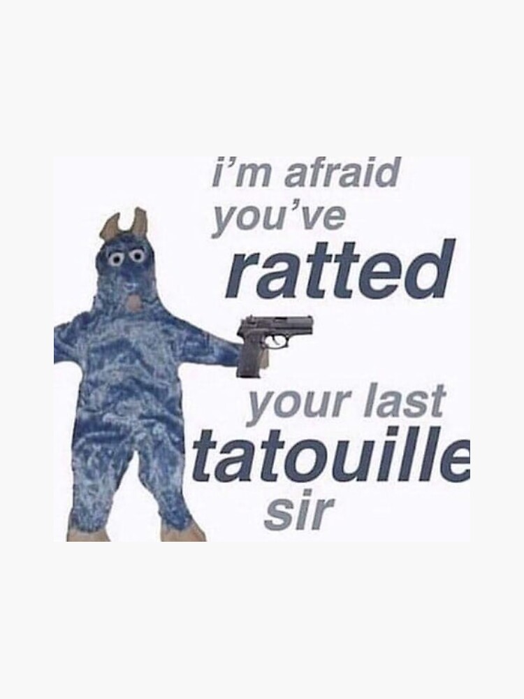youve ratted your last tatouille by frejahelene
