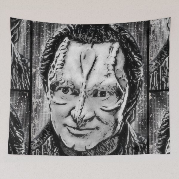 Item preview, Murder Lizard 11 - Black and White Portrait designed and sold by orionlodubyal.