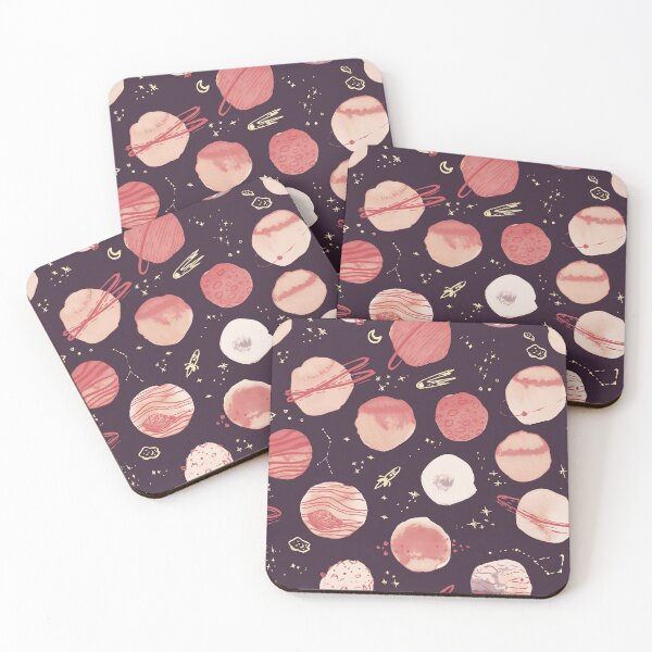 Item preview, Purple Watercolor Planets designed and sold by KelleyVivian.