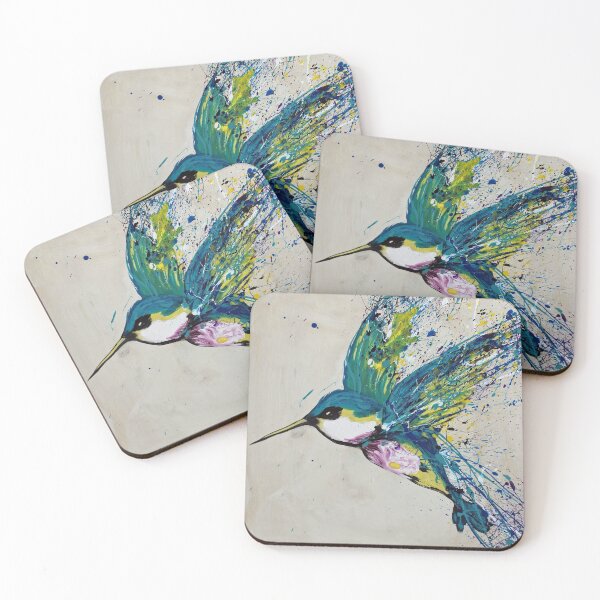 Item preview, Colorful Hummingbird Splatter designed and sold by RJ-Studios.