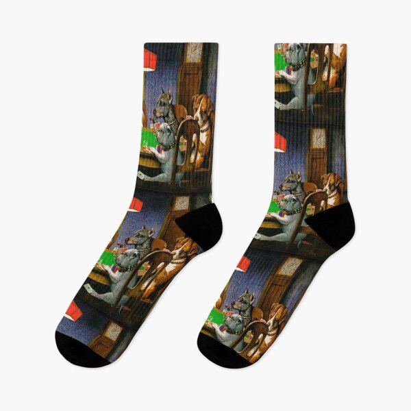 Item preview, Dogs Playing Poker  designed and sold by Vintage Designs +.