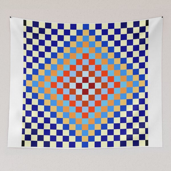 Item preview, Happy Squares 2 designed and sold by ApArtPaintings.