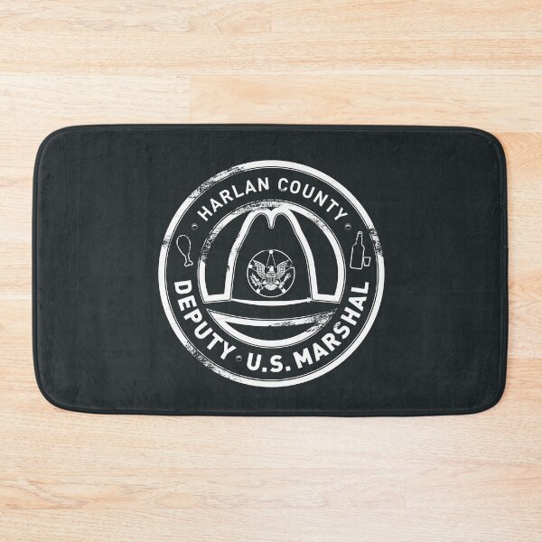 Item preview, Harlan County US Deputy Marshal Badge Grunge designed and sold by godgeeki.