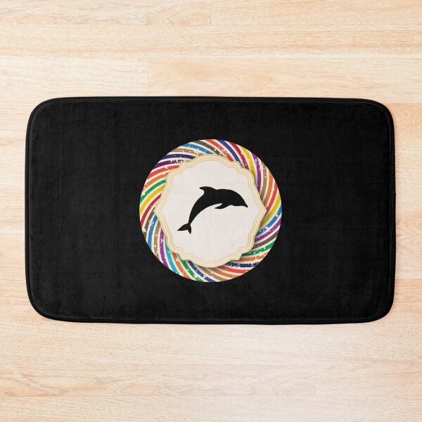 Item preview, Dolphin logo emblem designed and sold by 1681830934131.