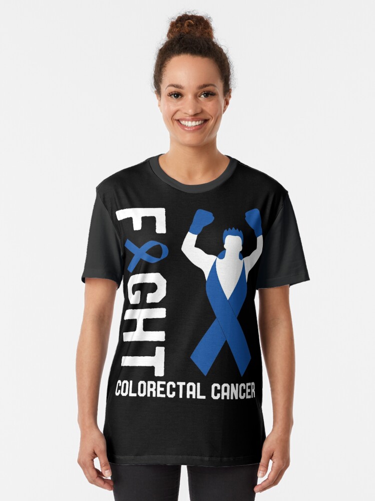 Fight Colorectal Cancer Colon Cancer Awareness Survivor Walk T Shirt