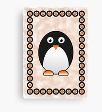 Little Cute Penguin Canvas Print