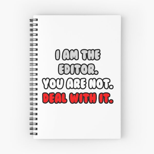Item preview, Deal With It ... Funny Editor Gifts designed and sold by TKUP22.