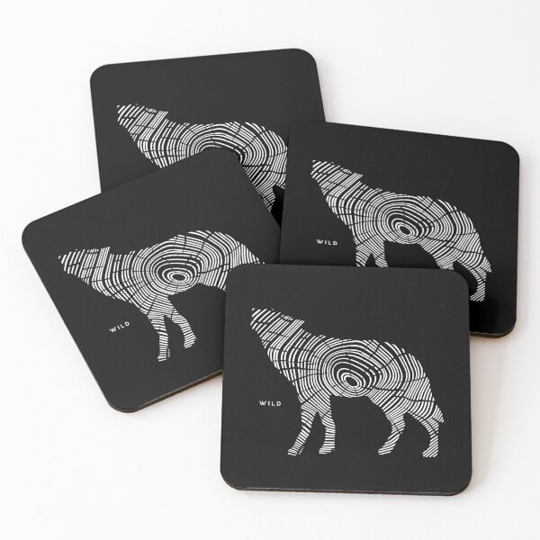 Item preview, Lobo salvaje de madera designed and sold by Johann Brangeon.