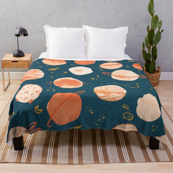 Item preview, Orange Watercolor Planets designed and sold by KelleyVivian.