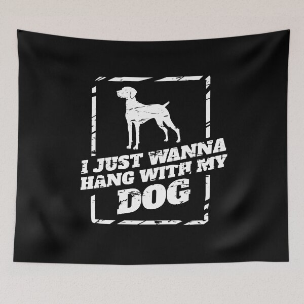 Item preview, Viszla dog saying designed and sold by 1681830934131.