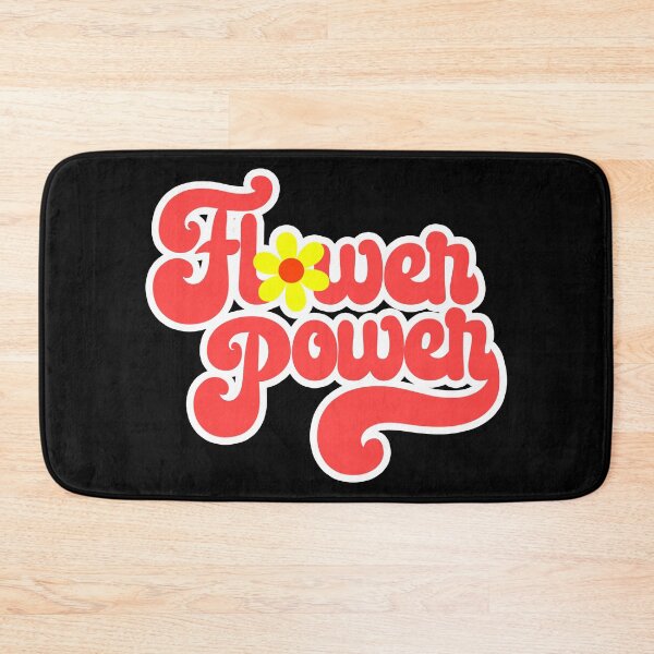 Item preview, flower power white stroke designed and sold by Scoopivich.