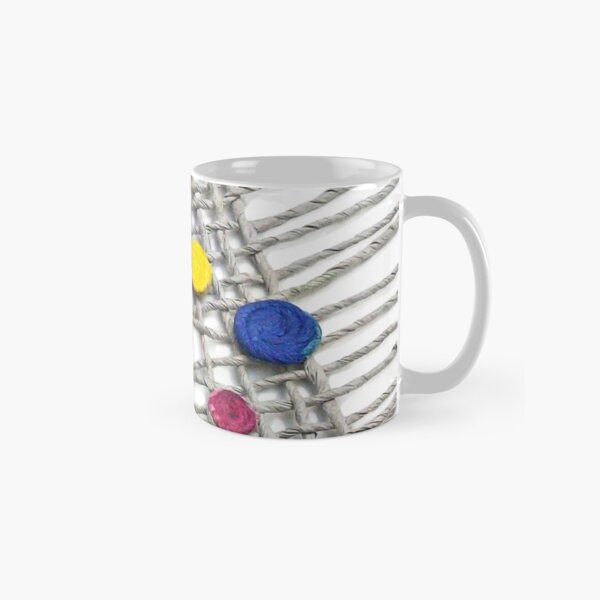 CONFETTI - happy colors on a net - Classic Mug