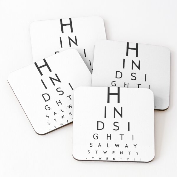 Item preview, Hindsight Eye Chart designed and sold by MarbleCloud.