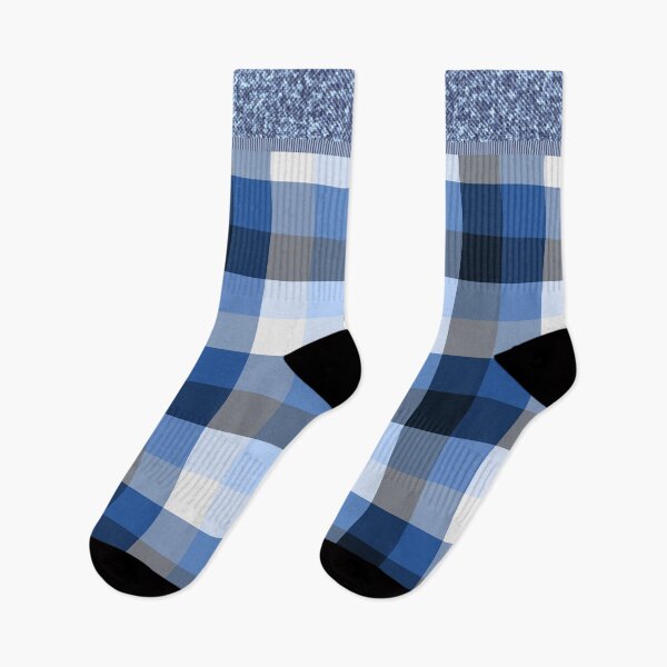 Item preview, Mixed denim and gingham designed and sold by AliensRich.