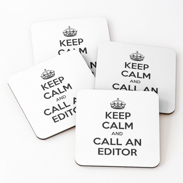 Item preview, Keep Calm And Call An Editor designed and sold by TKUP22.
