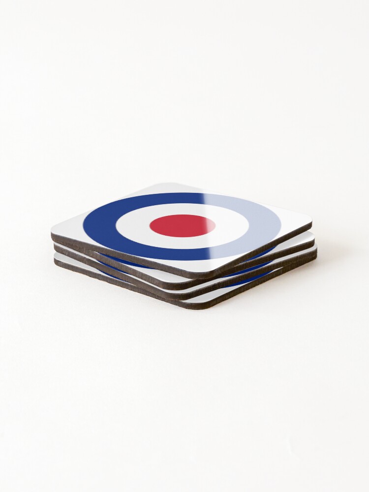 Thumbnail 4 of 5, Coasters (Set of 4), RAF ROUNDEL designed and sold by MACH5-.