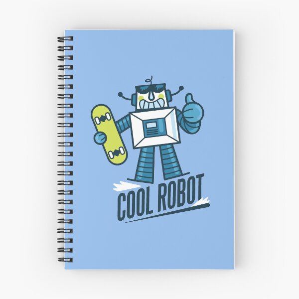 Item preview, cool robot skater designed and sold by DerSenat.