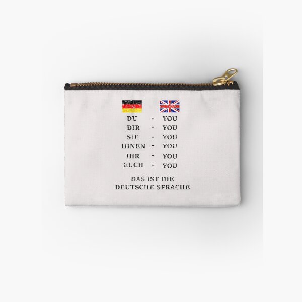 Item preview,  Language German English You Du declension designed and sold by Naohiro.