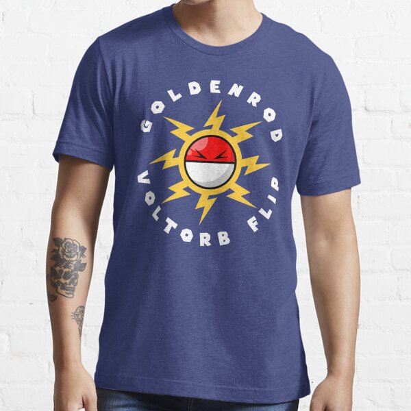 Goldenrod Voltorb Flip (in White) Essential T-Shirt