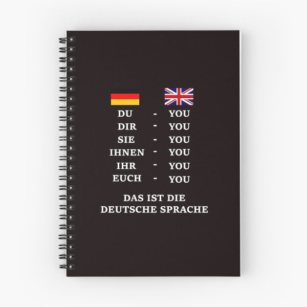 Item preview, Language German English You Du declension designed and sold by Naohiro.