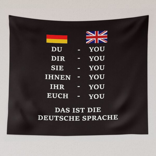 Item preview,  Language German English You Du declension designed and sold by Naohiro.