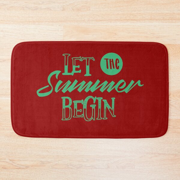 Item preview, Let the summer begin - Beautiful saying summer designed and sold by palaodesigns.